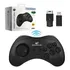 Controle Retro bit Sega Saturno Sem Fio Cor Preto