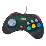 Controle Retro-bit Translucido Compatível Sega Saturno