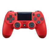 Controle Sem Fio Compatível Com Ps4 Primeira Linha Vermelho