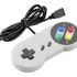 Controle Super. Nitendo Snes Usb Cor Cinza