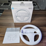 Controle Volante Wii Wheel Nintendo Wii Original Branco