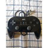 Controle Wii Classic Preto