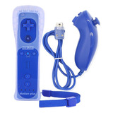 Controle Wii Remote Plus + Nunchuk Compatível Nintendo Wii/u