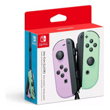 Controles Joy Con Nintendo Switch L r Verde E Roxo Pastel