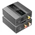 Conversor Áudio Analógico Para Digital Toslink Coaxial Aux