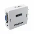 Conversor De Adaptador Vga Para Rca/av +monitor De Áudio Ativo Para Pc