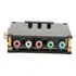 Conversor De Componentes Rgbs Vga Scart Para Ypbpr, Sinal De