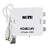 Conversor Hdmi P/ 3rca 1080p Adaptador Video Composto 3 Rca