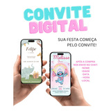Convite Digital Tema Infantil