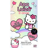 Convite Hello Kitty Digital