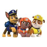 Convite Virtual Animado Personalizado Patrulha Canina Rosa