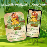 Convite Virtual Interativo Rei