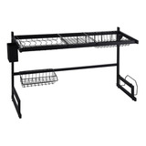 Cooking Imports Profissional Cozinha Suspensa 85x52cm Escorredor Preto Em Aço