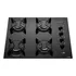 Cooktop 4 Bocas Preto Com Mesa Vidro Atlas Agile Up 127/220v Preto