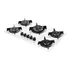 Cooktop 5 Bocas Dako Supreme A Gás Com Tripla Chama E Mega Chama Branco Bivolt 127/220v