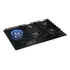 Cooktop 5 Bocas Mueller Mcg5bm Mesa De Vidro Tripla Chama Super Automático Preto Bivolt