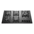 Cooktop 5 Queimadores Dako Diplomata Com Mesa De Vidro Tripla Chama E Superautomático A Gás Bivolt