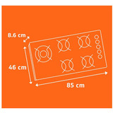 Cooktop Brastemp 5 Bocas