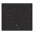 Cooktop De Indução 4 Bocas 220v Touch Vitrocerâmica Fischer Cor Preto