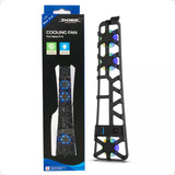 Cooler Externo 3 Fan Para Ps5 Slim Resfriamento Usb Led Dobe Cor Preto