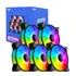 Cooler Fan Aigo Ar12 Pro Argb + Pwm  5 Fans Infinity 