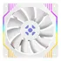 Cooler Fan Fortrek Frosty Rainbow Branco 120x120mm