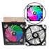 Cooler Fan Led - Ventoinha 4 Pinos 1100 Rpm Pc Gamer- Hayom Led Colorido