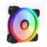 Cooler Fan Led 120mm Rgb Ventoinha Pc Gamer Super Silencioso