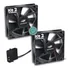 Cooler Fan Storm 8cm 80mm Ventoinha  Pc Gabinete Gamer Kit 2