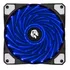 Cooler Fan Ventoinha Gabinete Cpu Pc Gamer 12v 12cm Com Iluminação Led Azul Fc1300 Hayom