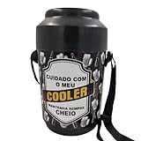 Cooler Lata De Cerveja Caixa Térmica Redondo Para 12 Latas Pequeno Pra Festas Comemorações Amigo Churrasco Praia Piscina