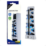 Cooler Led Ventilador Resfriador 3 Ventoinhas Usb Para Ps5
