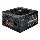 Cooler Master Fonte 750w Gx750 80 Plus Gold Full Modular Cor Preto