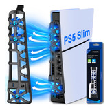 Cooler Resfriamento Ps5 Slim Luz Led Anti Superaquecimento