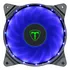 Cooler T-dagger Gabinete Led Azul 120mm Preto - T-tgf300-b