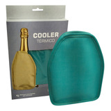 Cooler Térmico Bolsa Térmica Verde Com Gel Vinho Espumante