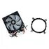 Cooler Ventoinha Dual Fan Led Cpu Pc Intel Amd Knup Kp Vr304