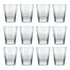 Copo Caldereta Old Fashioned 220ml - Kit 12 Unidades Cor Transparente