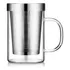 Copo Caneca De Vidro Com Filtro Ao Fogão 350ml Para Chá