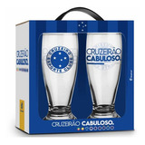 Copo Cruzeiro Presente Chopp Cerveja Tulipa Conj2un Brasfoot Cor Transparente