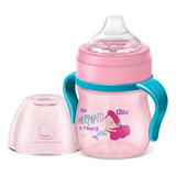 Copo De Treinamento Com Alça Evolution 150ml Rosa   Lillo