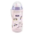 Copo De Treinamento Nuk Kiddy Cup Night Glow Rosa 300ml 12m