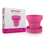 Copo Esterilizador Em Silicone Para Coletor Menstrual