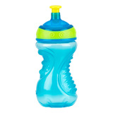 Copo Garrafinha Infantil Squeeze 300ml   Nuby Cor Azul