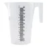 Copo Medidor Sem Tampa Plástico 2000 Ml 1un   Cromus Allonsy