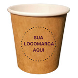 Copo Papel Biodegradavel Cafe