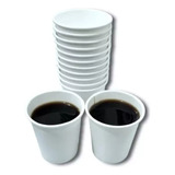 Copo Papel Biodegradável Térmico Café Chá 60ml Branco C 50