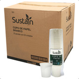 Copo Papel Branco 180ml