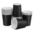 Copo Papel Descartavel 110ml P  Cafe C 100un Qualidade Preto