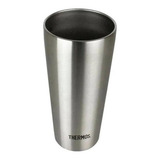 Copo Térmico Dublin Thermos 400ml Aço Inox Cor Cinza Liso